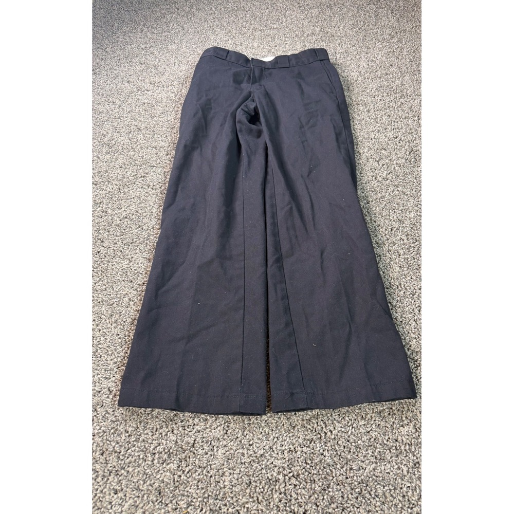 Dickies 874 Original Fit Black Work Pants Mens 30x30 Straight Leg